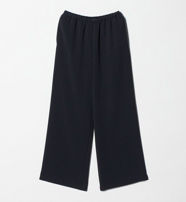 UNITED ARROWS「Drapy ピンストライプ イージーパンツ ‐ウォッシャブル‐」|スラックス|