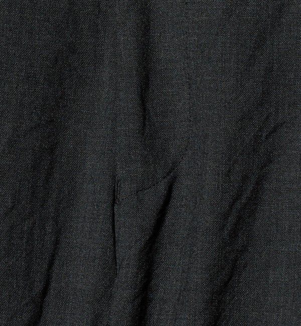 UNITED ARROWS「＜District＞ウォッシュド トロピカルウール 2プリーツ ワイドパンツ」|スラックス|