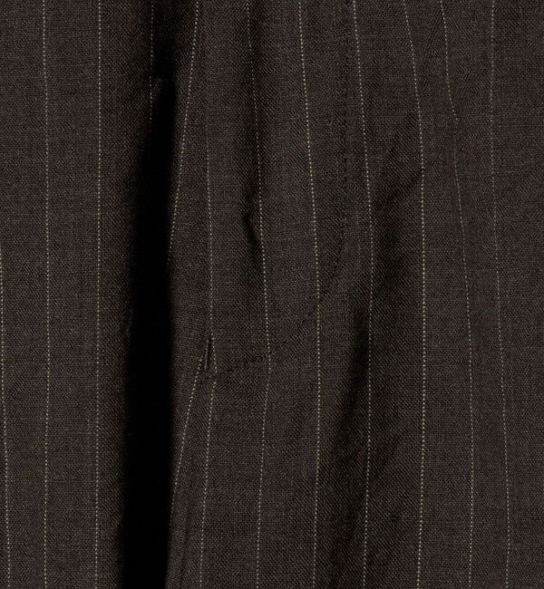 UNITED ARROWS「＜District＞ウォッシュド トロピカルウール 2プリーツ ワイドパンツ」|スラックス|