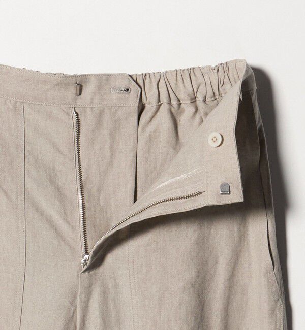 UNITED ARROWS「リネン パッチポケット イージーパンツ ‐ウォッシャブル‐」|チノ|