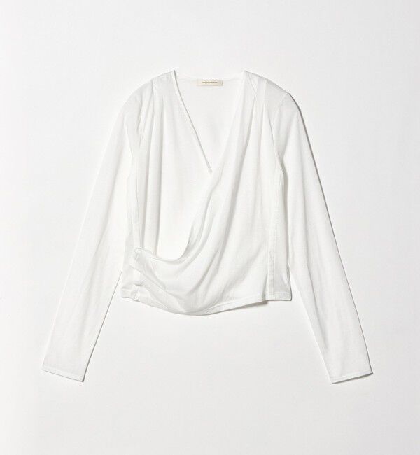 AEWEN MATOPH「＜AEWEN MATOPH＞ジャージーカシュクールカーディガン」|カーディガン|