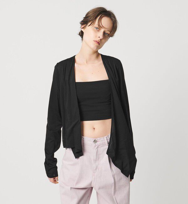 AEWEN MATOPH「＜AEWEN MATOPH＞ジャージーカシュクールカーディガン」|カーディガン|