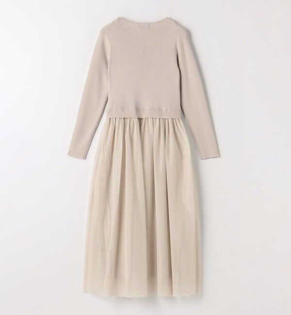 UNITED ARROWS green label relaxing「チュール ドッキング ワンピース -ウォッシャブル-」|ワンピース|