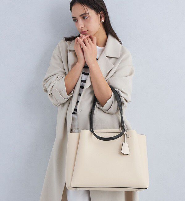 UNITED ARROWS green label relaxing「【WEB限定】NEW ダブルハンドルトートバッグ / A4 / 通勤 / PCバッグ付き」|ショルダー・メッセンジャー|