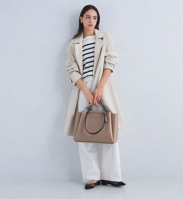 UNITED ARROWS green label relaxing「【WEB限定】NEW ダブルハンドルトートバッグ / A4 / 通勤 / PCバッグ付き」|ショルダー・メッセンジャー|