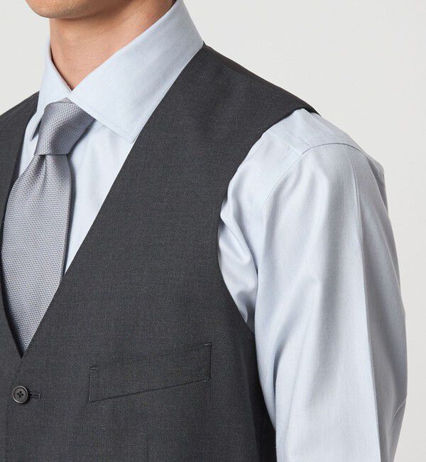 UNITED ARROWS green label relaxing「REDA トロピカル 無地 5B スーツベスト」|スーツ|