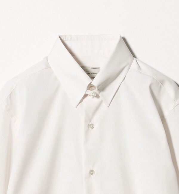 UNITED ARROWS green label relaxing「コットン ソリッド タブカラー ドレスシャツ -イージーアイロン-」|シャツ・ブラウス|