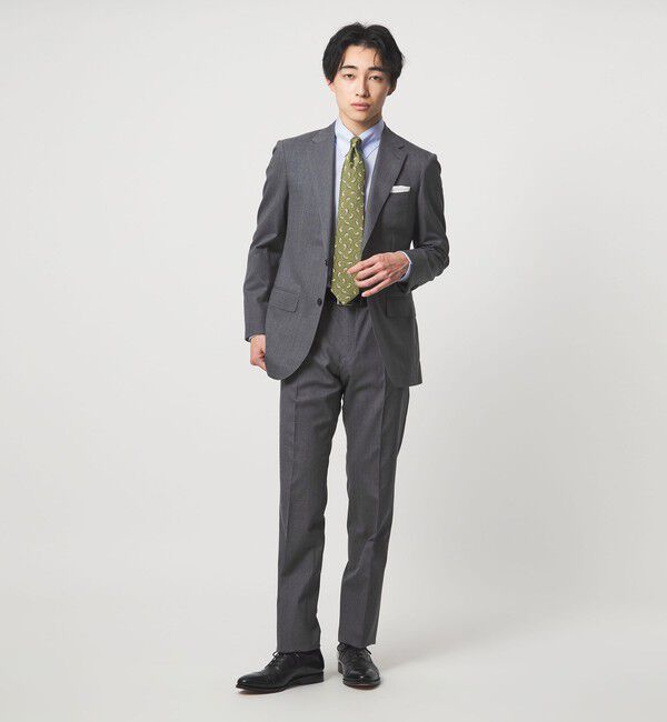 UNITED ARROWS green label relaxing「コットン ソリッド タブカラー ドレスシャツ -イージーアイロン-」|シャツ・ブラウス|