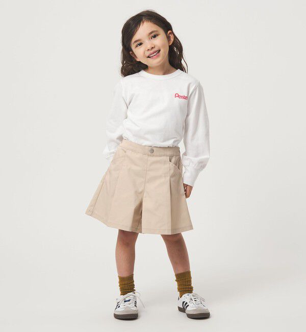 UNITED ARROWS green label relaxing「ツイルタック キュロットパンツ 100cm-160cm」|その他|