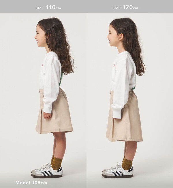 UNITED ARROWS green label relaxing「ツイルタック キュロットパンツ 100cm-160cm」|その他|