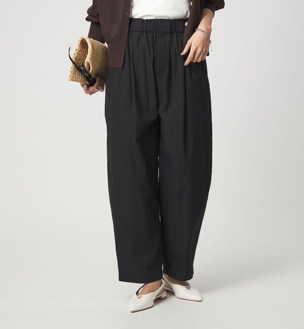 UNITED ARROWS green label relaxing「［size SHORTあり］イージー カーブ パンツ ウォッシャブル 接触冷感」|その他|