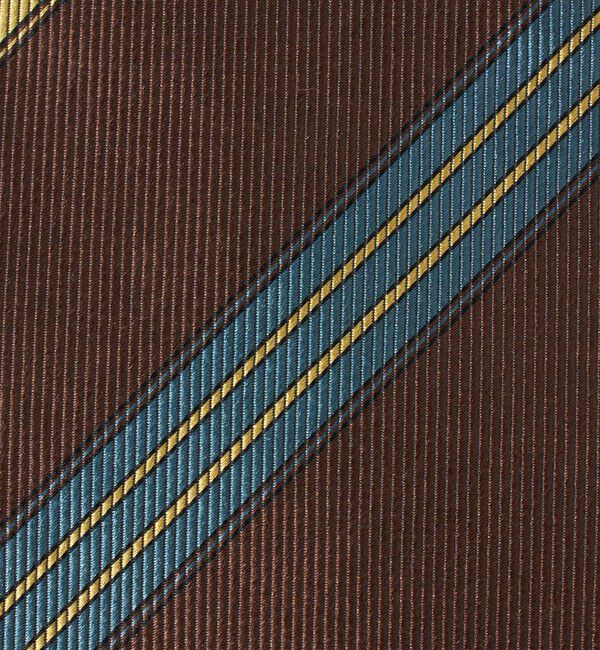 UNITED ARROWS green label relaxing「GLR シルク2 8.0cm ストライプ3 ネクタイ」|ネクタイ・蝶ネクタイ|