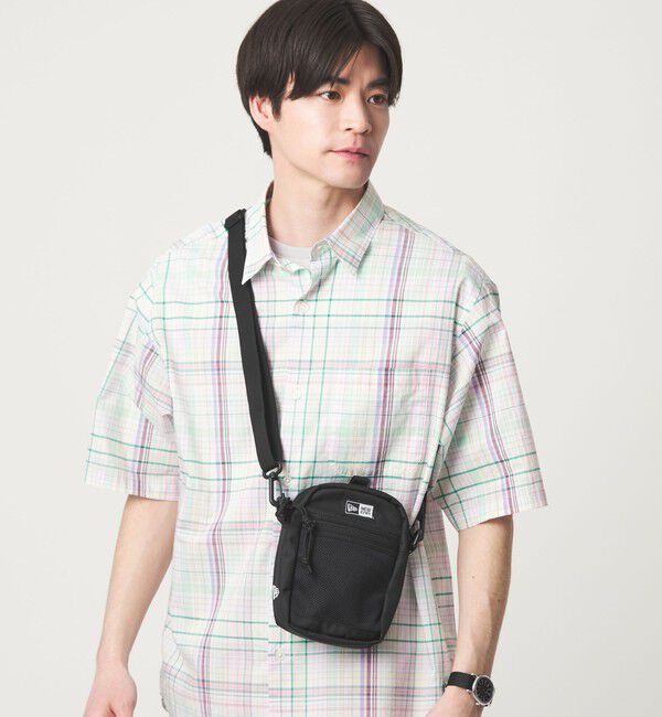 UNITED ARROWS green label relaxing「＜NEW ERA＞ショルダーポーチ ショルダーバッグ」|ショルダー・メッセンジャー|BLACK