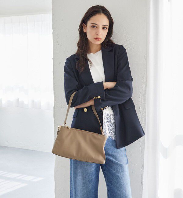 UNITED ARROWS green label relaxing「＜PARTE＞2WAY スクエア ショルダーバッグ はっ水」|ショルダー・メッセンジャー|