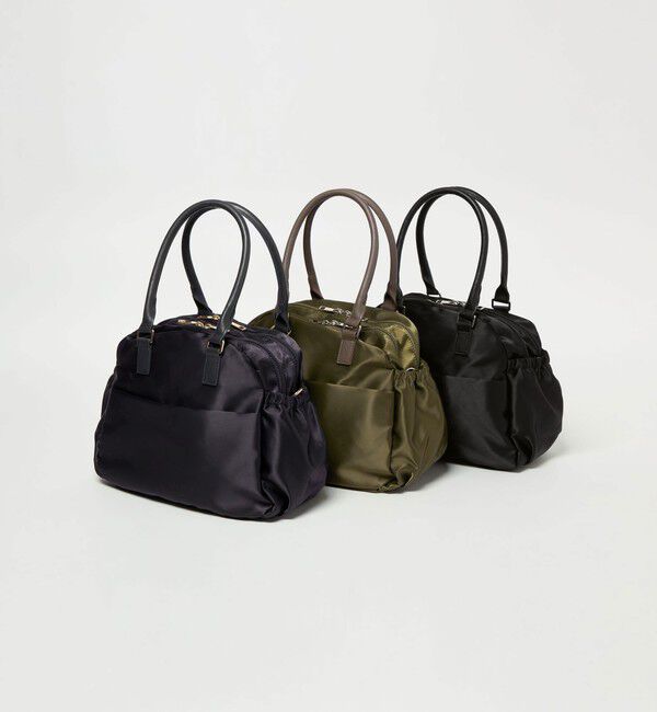 UNITED ARROWS green label relaxing「【WEB限定】2WAY Wジップ ボストン バッグ はっ水」|ボストンバッグ|