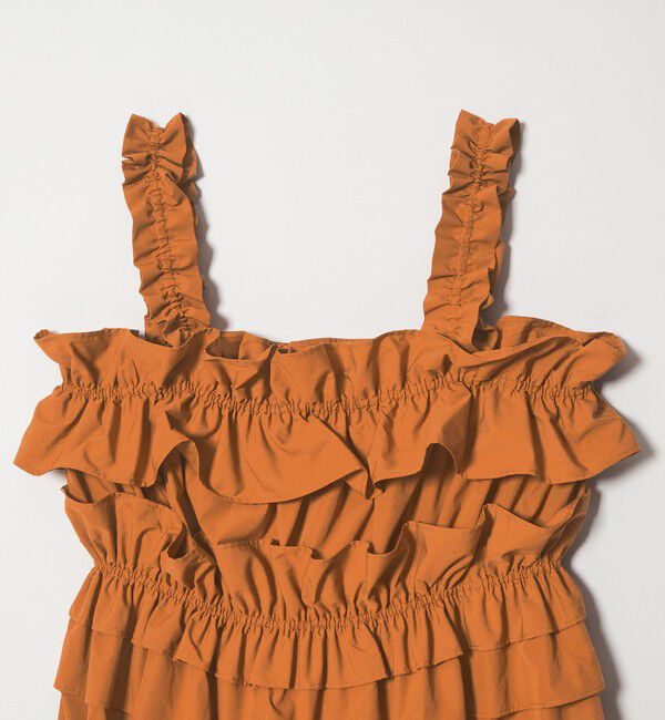 EMMEL REFINES「＜EMMEL REFINES＞EM フリル ギャザー ワンピース」|ワンピース|