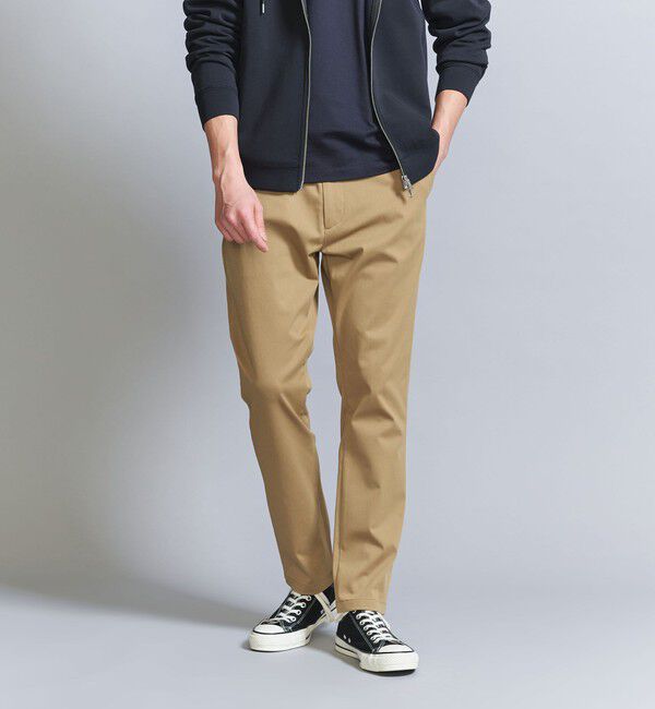BEAUTY&YOUTH UNITED ARROWS「【WEB限定 WARDROBE SMART】ワンダーシェイプ スキニーパンツ」|チノ|BEIGE