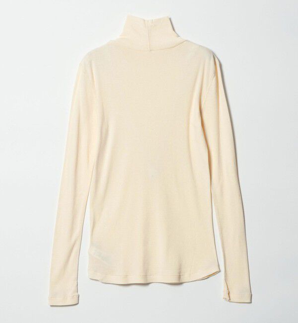 STEVEN ALAN「＜Steven Alan＞コットン シルク リブ タートルネック プルオーバー」|Tシャツ・カットソー|