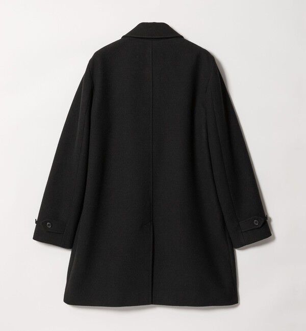 BEAUTY&YOUTH UNITED ARROWS「【WEB限定 WARDROBE SMART】PE メルトン バルカラーコート」|ステンカラーコート|