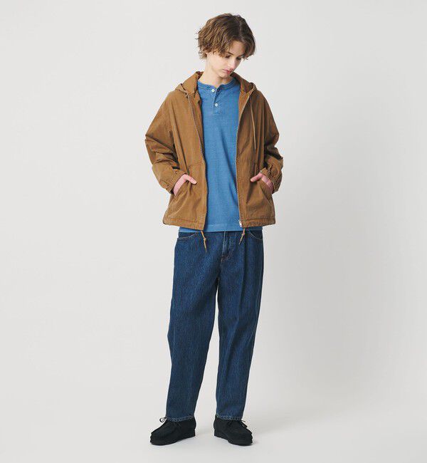 California General Store「＜CGS.＞ ハイカウント ポプリン ジップ パーカー」|ミリタリー・モッズコート|