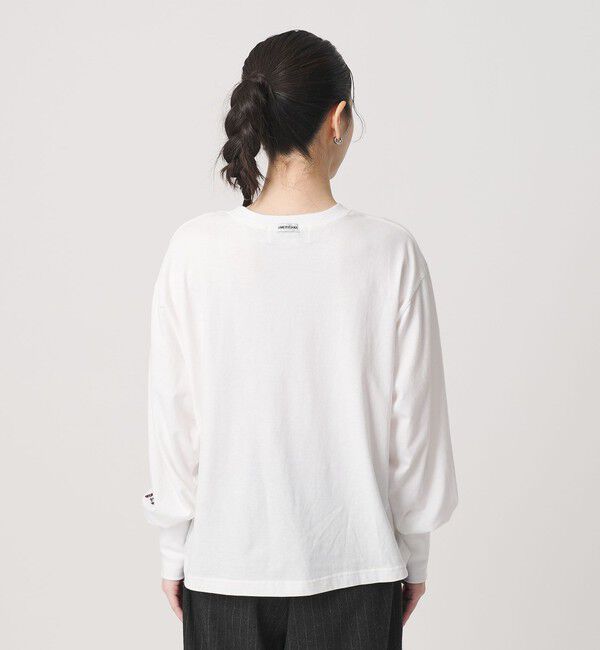 BEAUTY&YOUTH UNITED ARROWS「【WEB限定/別注】＜Americana＞プリント ロングスリーブTシャツ」|Tシャツ・カットソー|