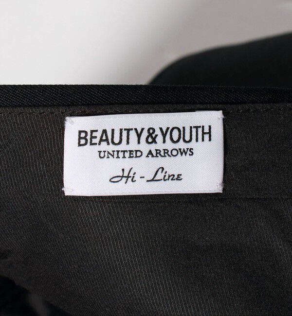 BEAUTY&YOUTH UNITED ARROWS「HI-LINE ウーステッド カーヴィー トラウザーズ」|チノ|