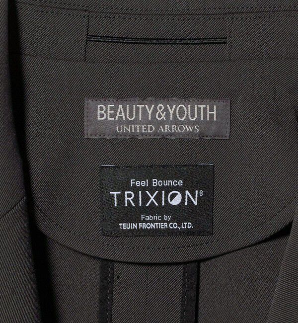 BEAUTY&YOUTH UNITED ARROWS「トリクシオン/TRIXION シャンブレー コンフォート ジャケット セットアップ対応 ウォッシャブル」|テーラードジャケット|