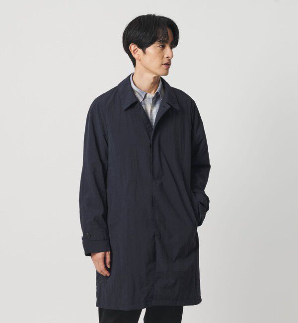 BEAUTY&YOUTH UNITED ARROWS「PERTEX ナイロン バルマカン コート 撥水」|ステンカラーコート|