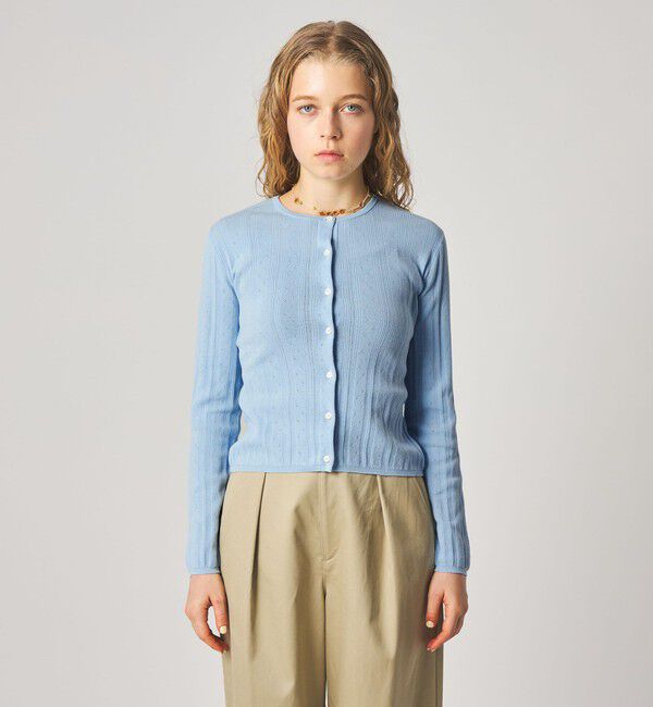 STEVEN ALAN「＜Steven Alan＞アイレット カーディガン」|カーディガン|