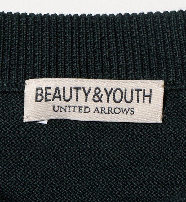BEAUTY&YOUTH UNITED ARROWS「コットン 8B クルーネック カーディガン」|カーディガン|