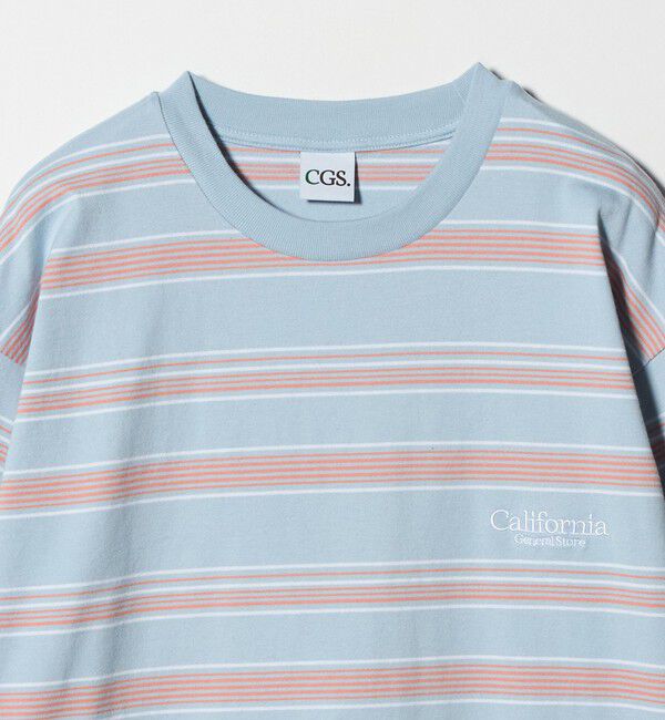 California General Store「＜CGS.＞オーガニック コットン ロングスリーブ ボーダー Tシャツ」|Tシャツ・カットソー|