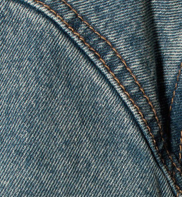 ATTISESSION「＜ATTISESSION＞ダーティ フィニッシュ デニム シャツ」|シャツ・ブラウス|