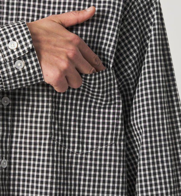 STEVEN ALAN「＜Steven Alan＞ リバティ ギンガムチェック リバースシーム シャツ LOOSE」|シャツ・ブラウス|