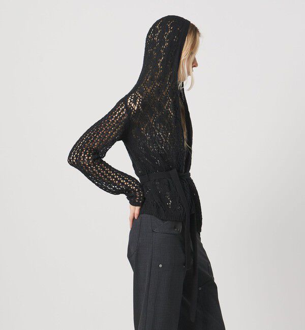 ATTISESSION「＜ATTISESSION＞フーディー ニット カーディガン」|カーディガン|