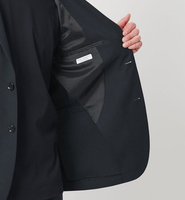 BEAUTY&YOUTH UNITED ARROWS「【WEB限定 WARDROBE SMART】ライト オックスフォード セットアップ/ジャケット＆イージーパンツ」|スーツ|