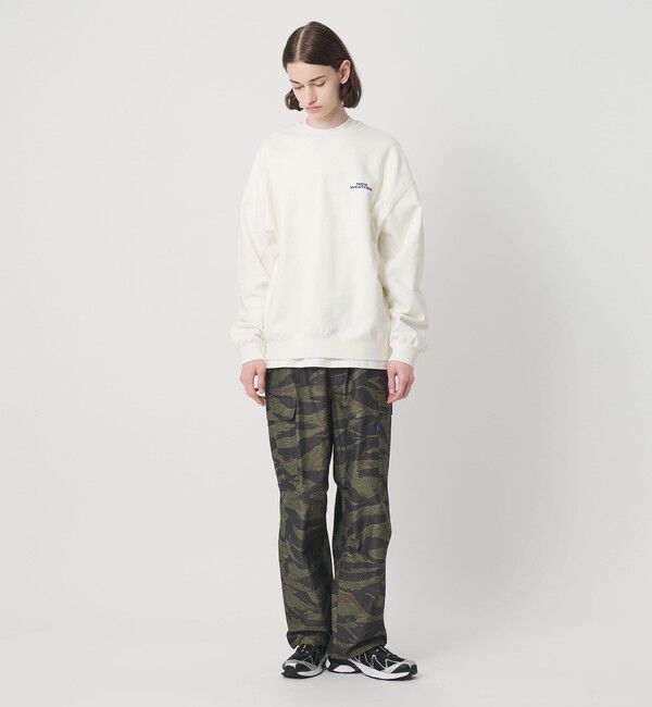 NICE WEATHER「＜NICE WEATHER＞ロゴ クルーネック スウェットプルオーバー」|Tシャツ・カットソー|