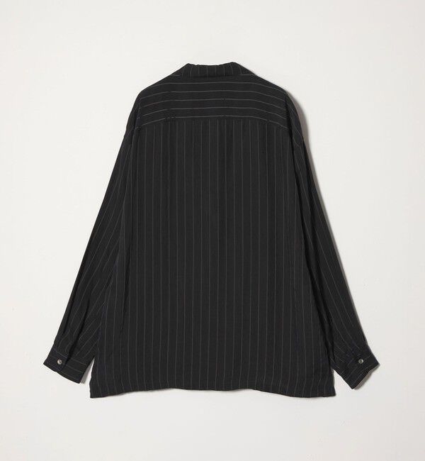 MONKEY TIME「フィブリル キュプラ ストライプ シャツ」|シャツ・ブラウス|