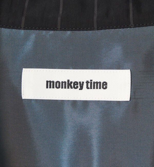 MONKEY TIME「フィブリル キュプラ ストライプ シャツ」|シャツ・ブラウス|
