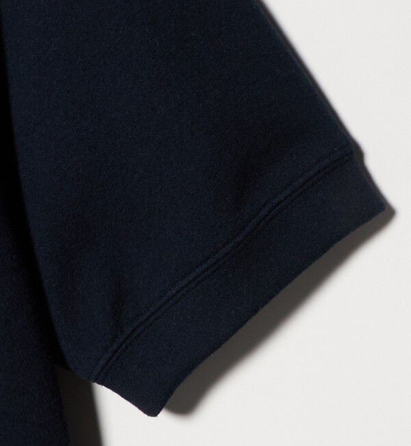 STEVEN ALAN「＜Steven Alan＞ブークレ ダンボール ワンボタン ハーフスリーブ プルオーバー」|Tシャツ・カットソー|