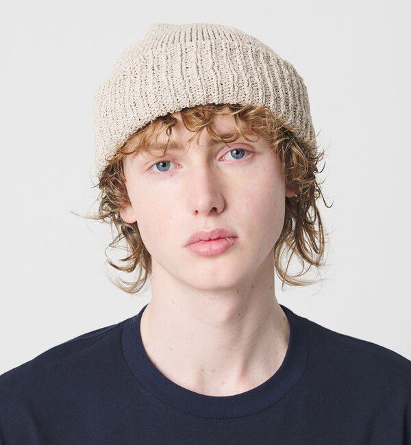 BEAUTY&YOUTH UNITED ARROWS「＜Racal＞JP ロール ニット キャップ」|ニット帽|BEIGE