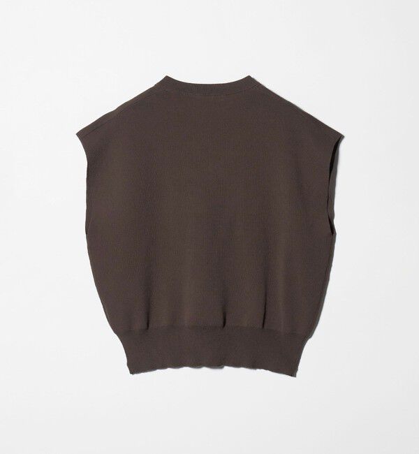 BEAUTY&YOUTH UNITED ARROWS「フルニードル フレンチスリーブ ニットプルオーバー ウォッシャブル」|ニット・セーター|