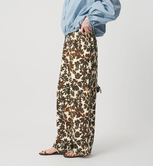 BEAUTY&YOUTH UNITED ARROWS「フラワープリント イージーパンツ ウォッシャブル」|その他|