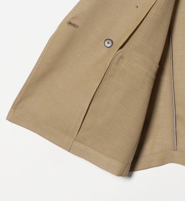 BEAUTY&YOUTH UNITED ARROWS「ポリエステル メッシュ ハーフスリーブ ジャケット ウォッシャブル」|テーラードジャケット|