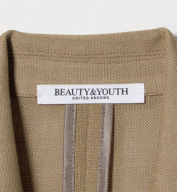 BEAUTY&YOUTH UNITED ARROWS「ポリエステル メッシュ ハーフスリーブ ジャケット ウォッシャブル」|テーラードジャケット|