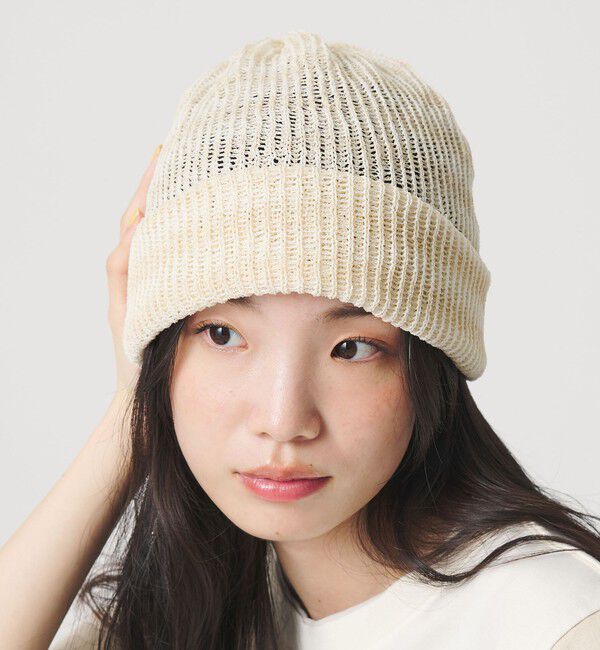 BEAUTY&YOUTH UNITED ARROWS「＜RACAL＞シアー メッシュ ニットキャップ」|ニット帽|