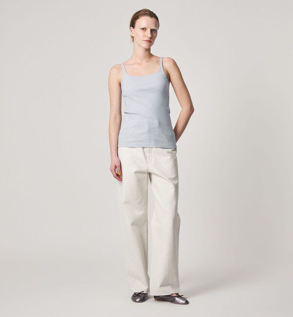 STEVEN ALAN「＜Steven Alan＞ラメ テレコ キャミタンクトップ」|Tシャツ・カットソー|