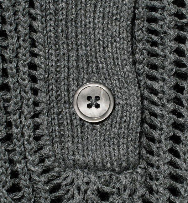 BEAUTY&YOUTH UNITED ARROWS「コットンメッシュ ケーブル ポロシャツ」|ニット・セーター|