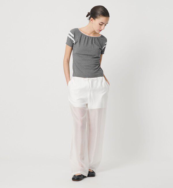 ATTISESSION「＜ATTISESSION＞ライン ショートスリーブ Tシャツ」|Tシャツ・カットソー|