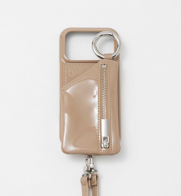 BEAUTY&YOUTH UNITED ARROWS「＜ajew＞パテント iPhone17Proケース」|モバイルケース|BEIGE