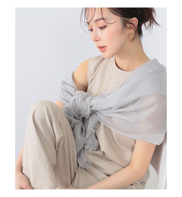 Demi-Luxe BEAMS 「Demi-Luxe BEAMS / コンパクトコットン ストール」|ストール|